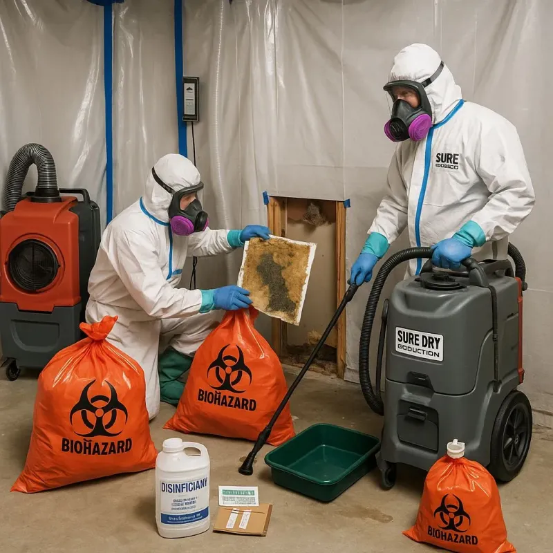 Contaminated Water Handling Protocols process in Baiting Hollow, NY