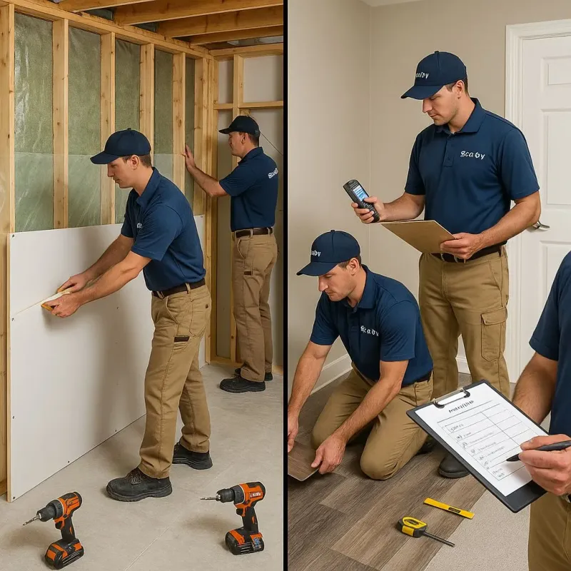Repairs and Reconstruction process in Baiting Hollow, NY